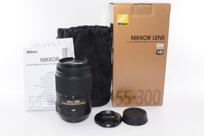 【外観特上級】Nikon 望遠ズームレンズ AF-S DX NIKKOR 55-300mm f/4.5-5.6G ED VR