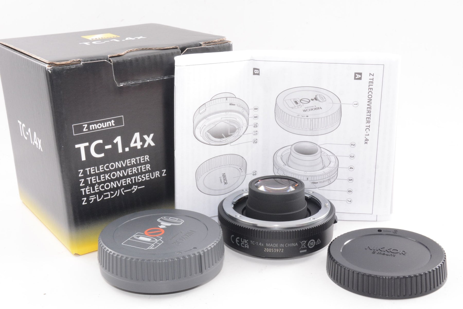 【外観特上級】Nikon テレコンバーター Z TELECONVERTER TC-1.4 Zマウント用 テレコン ZTC1.4x