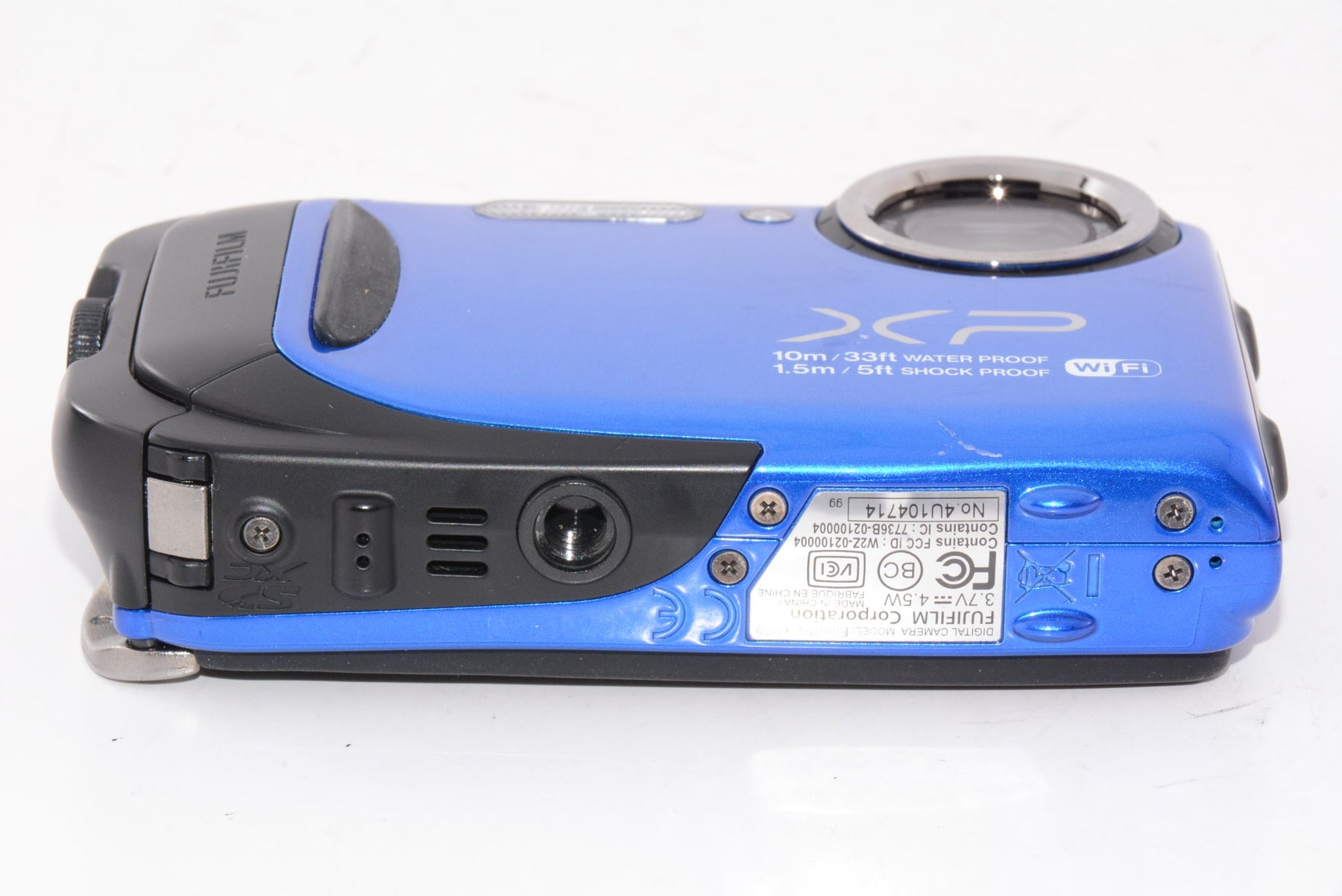 【外観並級】FUJIFILM デジタルカメラ XP70BL ブルー