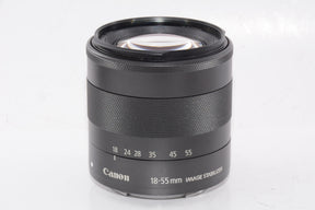 【外観特上級】Canon 標準ズームレンズ EF-M18-55mm F3.5-5.6IS STM
