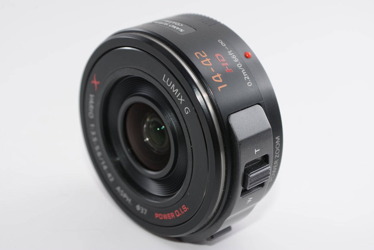 【外観特上級】パナソニック　ルミックス G X Vario PZ 14-42mm/F3.5-5.6 レンズ