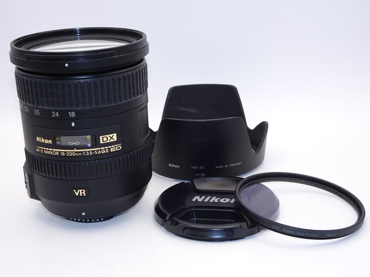 【外観特上級】Nikon 高倍率ズームレンズ AF-S DX NIKKOR 18-200mm f/3.5-5.6G ED VR II ニコンDXフォーマット専用