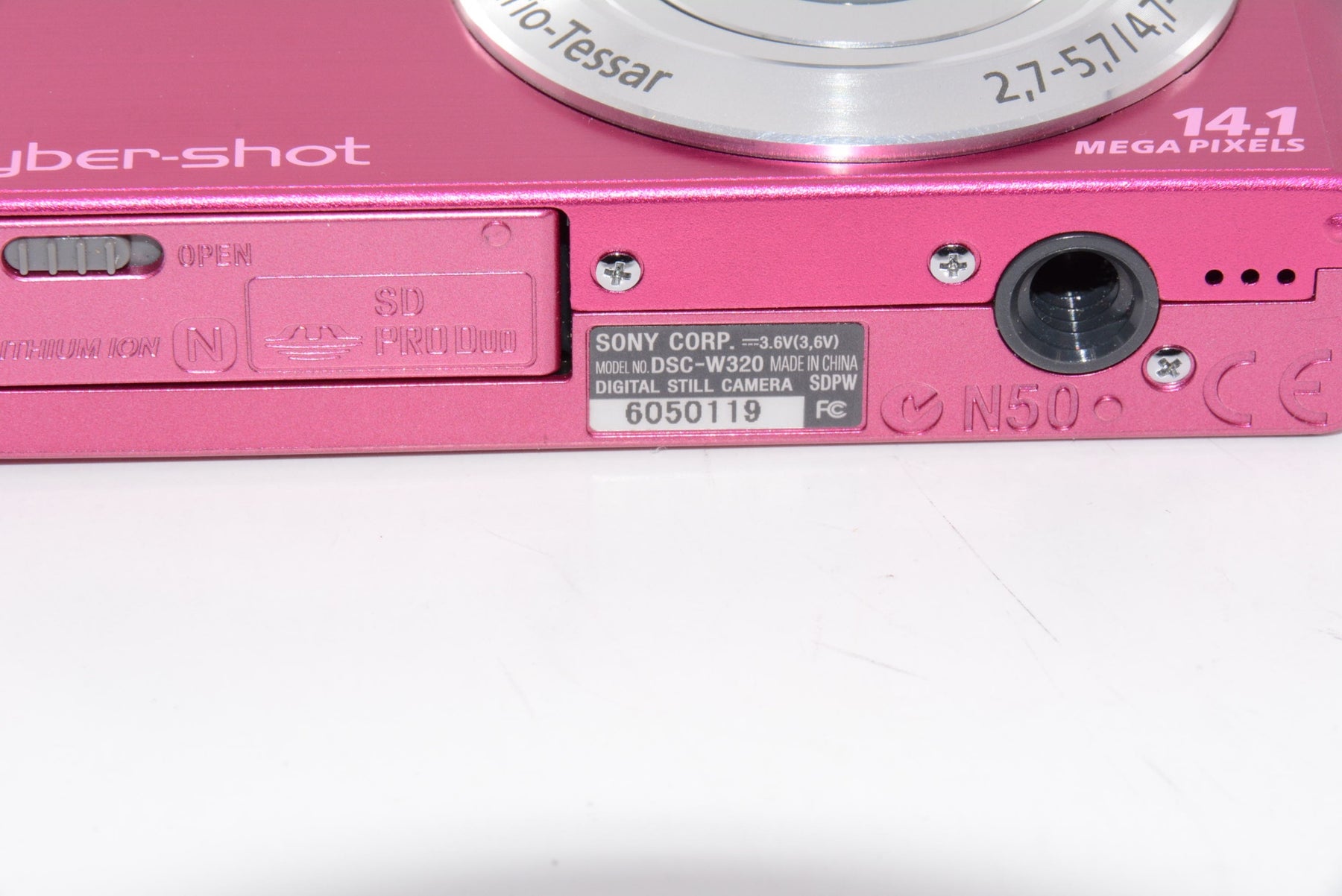 【外観並級】ソニー SONY デジタルカメラ Cybershot W320 ピンク DSC-W320/P