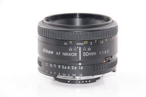 【外観特上級】Nikon 単焦点レンズ Ai AF Nikkor 50mm F1.8D フルサイズ対応