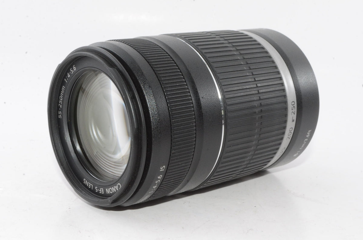 【外観並級】Canon 望遠レンズ EF-S55-250mm F4-5.6 IS