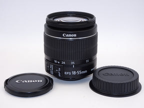 【外観特上級】Canon 標準ズームレンズ EF-S18-55mm F3.5-.5.6 IS II