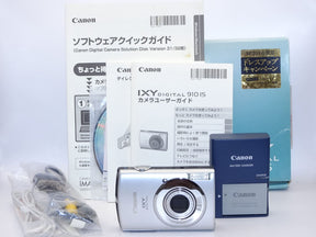 【外観特上級】Canon デジタルカメラ IXY  DIGITAL 910 IS(シルバー)