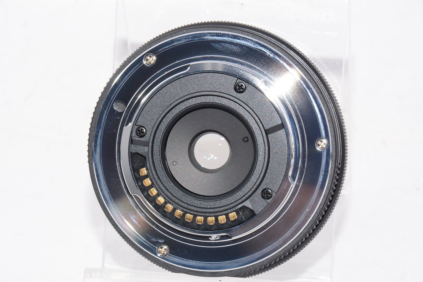 【外観特上級】OLYMPUS 電動式パンケーキズームレンズ M.ZUIKO DIGITAL ED 14-42mm F3.5-5.6 EZ BLK