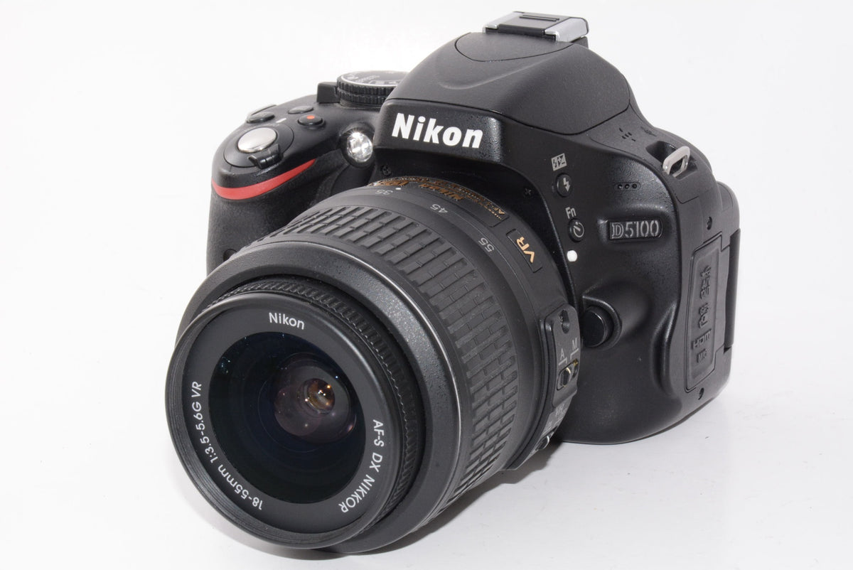 【外観特上級】Nikon デジタル一眼レフカメラ D5100 18-55VR レンズキット