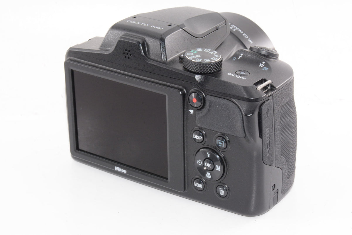 【外観特上級】Nikon デジタルカメラ COOLPIX B600 BK 光学60倍 軽量 クールピクス ブラック B600BK