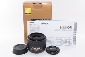【外観特上級】Nikon 単焦点レンズ AF-S DX NIKKOR 35mm f/1.8G