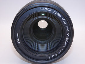 【外観並級】Canon 望遠ズームレンズ EF-S55-250mm F4-5.6 IS II