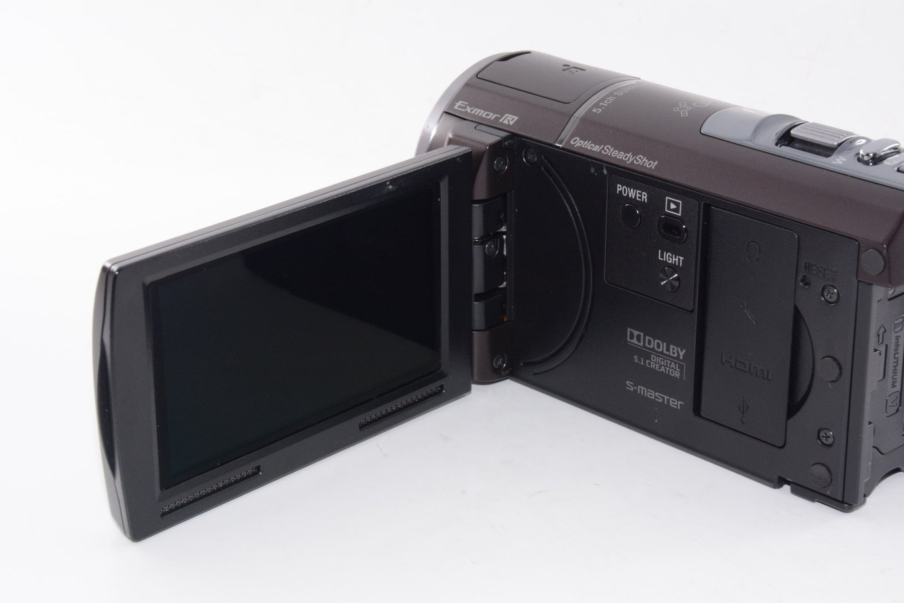 【外観特上級】ソニー SONY HDビデオカメラ Handycam HDR-CX590V ボルドーブラウン