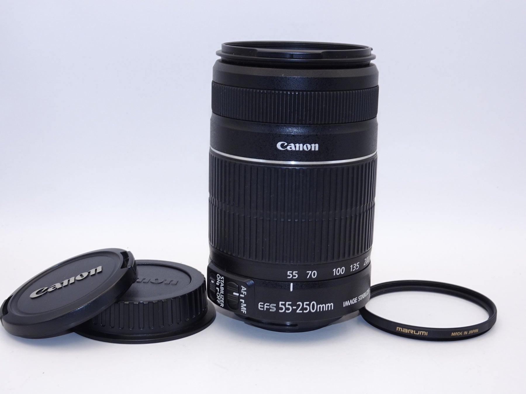 【外観特上級】Canon 望遠ズームレンズ EF-S55-250mm F4-5.6 IS II