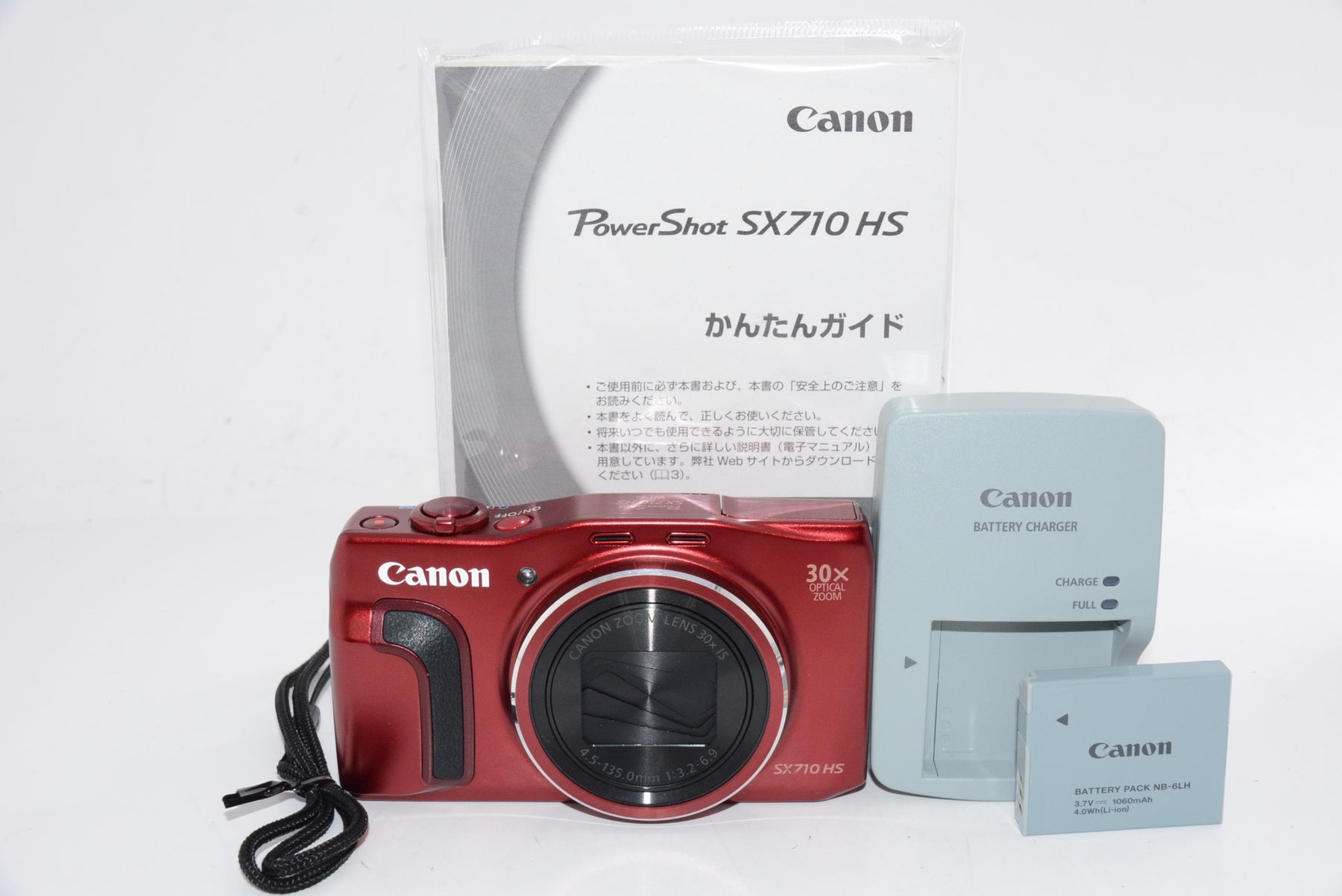【外観特上級】Canon デジタルカメラ PowerShot SX710 HS レッド 光学30倍ズーム PSSX710HS(RE)