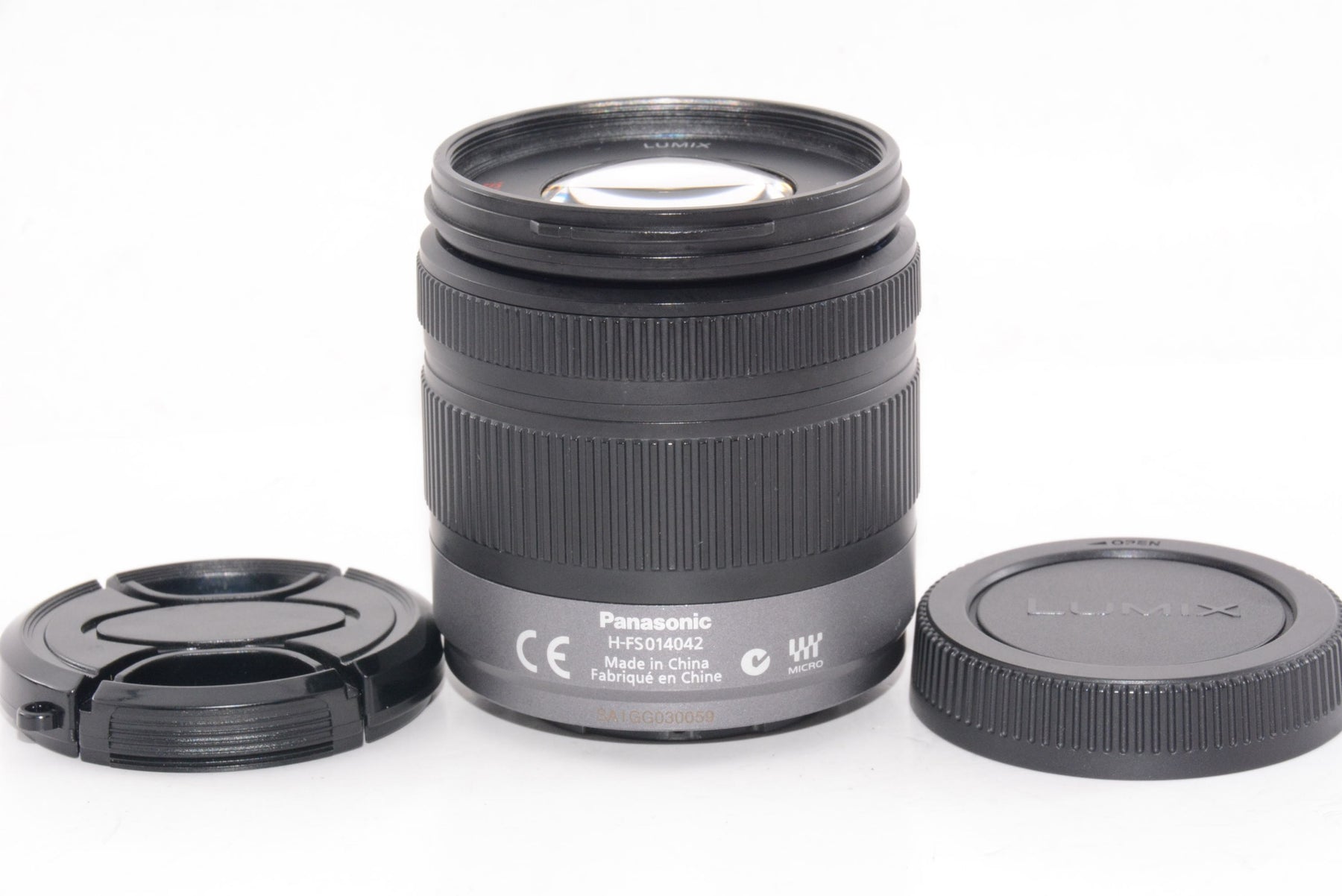 【外観並級】パナソニック LUMIX G VARIO 14-42mm F3.5-5.6 ASPH. MEGA O.I.S H-FS014042