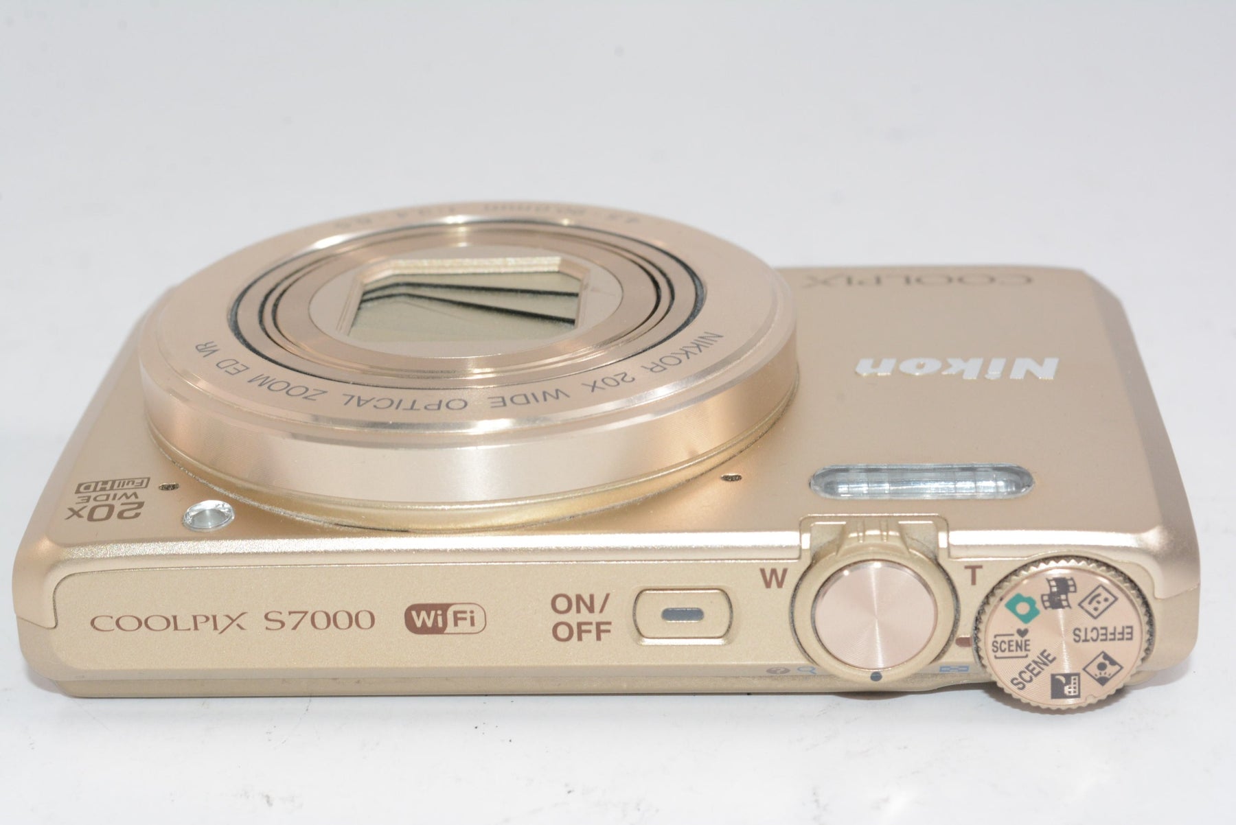 【外観特上級】Nikon デジタルカメラ COOLPIX S7000 ゴールド