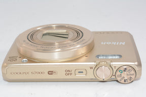 【外観特上級】Nikon デジタルカメラ COOLPIX S7000 ゴールド