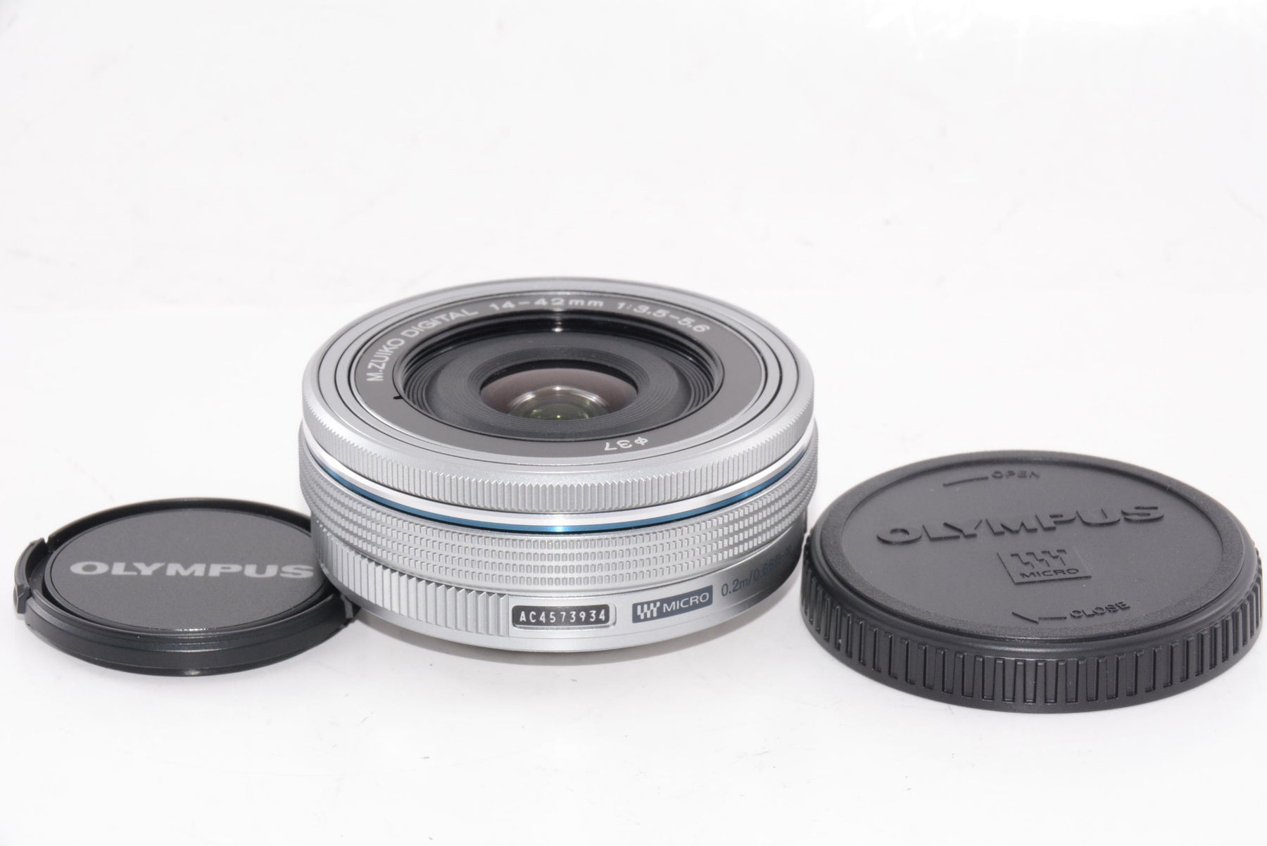 【外観特上級】OLYMPUS M.ZUIKO DIGITAL ED 14-42mm F3.5-5.6 EZ SLV