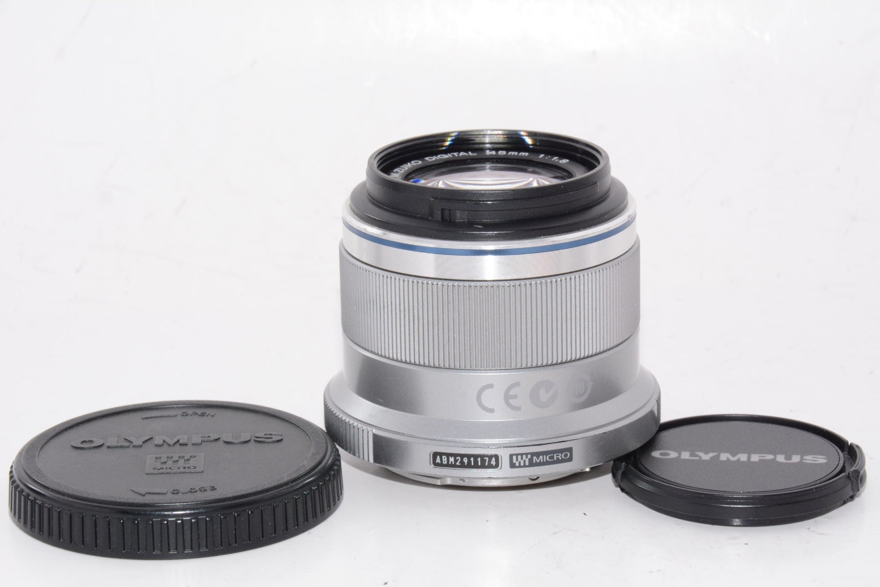 【外観並級】OLYMPUS マイクロ一眼 PEN レンズ M.ZUIKO DIGITAL 45mm F1.8