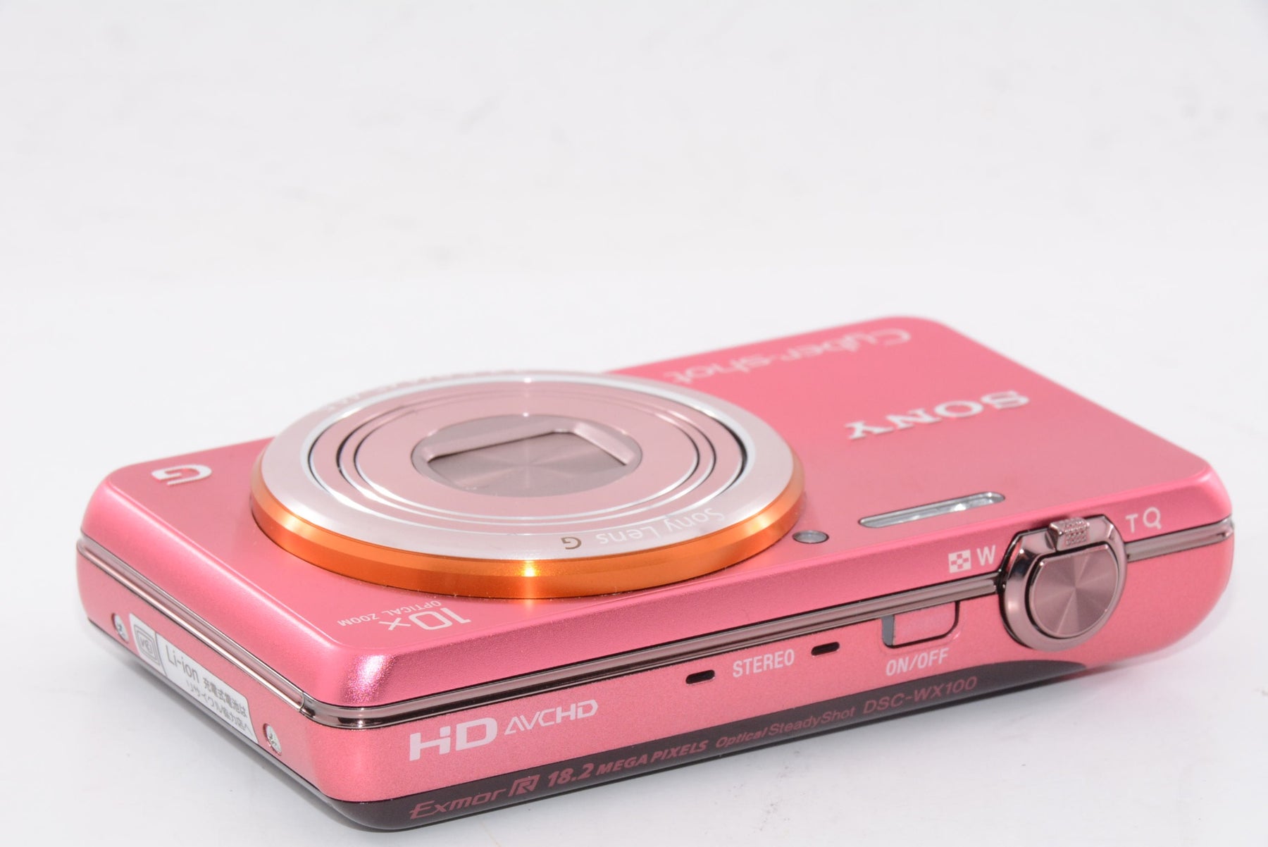 【外観特上級】ソニー SONY Cyber-shot WX100 ピンク