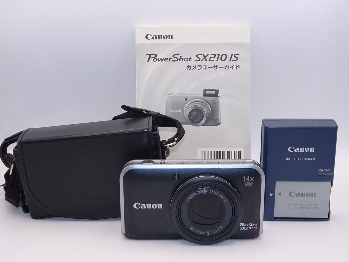 【外観特上級】Canon デジタルカメラ PowerShot SX210 IS ブラック