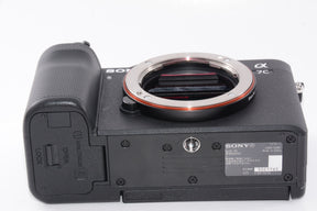 【外観特上級】SONY ソニー α7C ミラーレス一眼カメラ ボディ ブラック ILCE-7C B