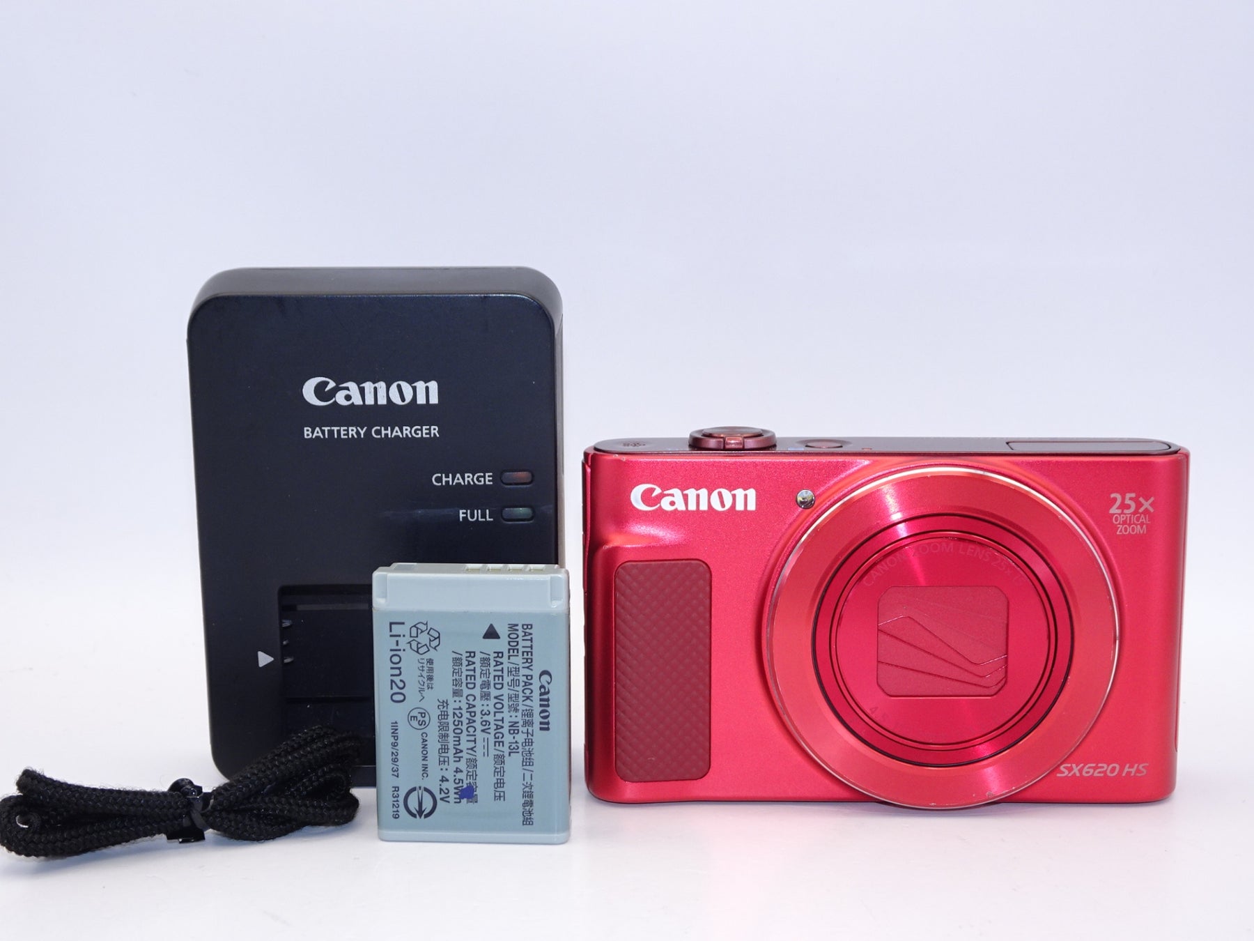 【外観並級】Canon コンパクトデジタルカメラ PowerShot SX620 HS レッド