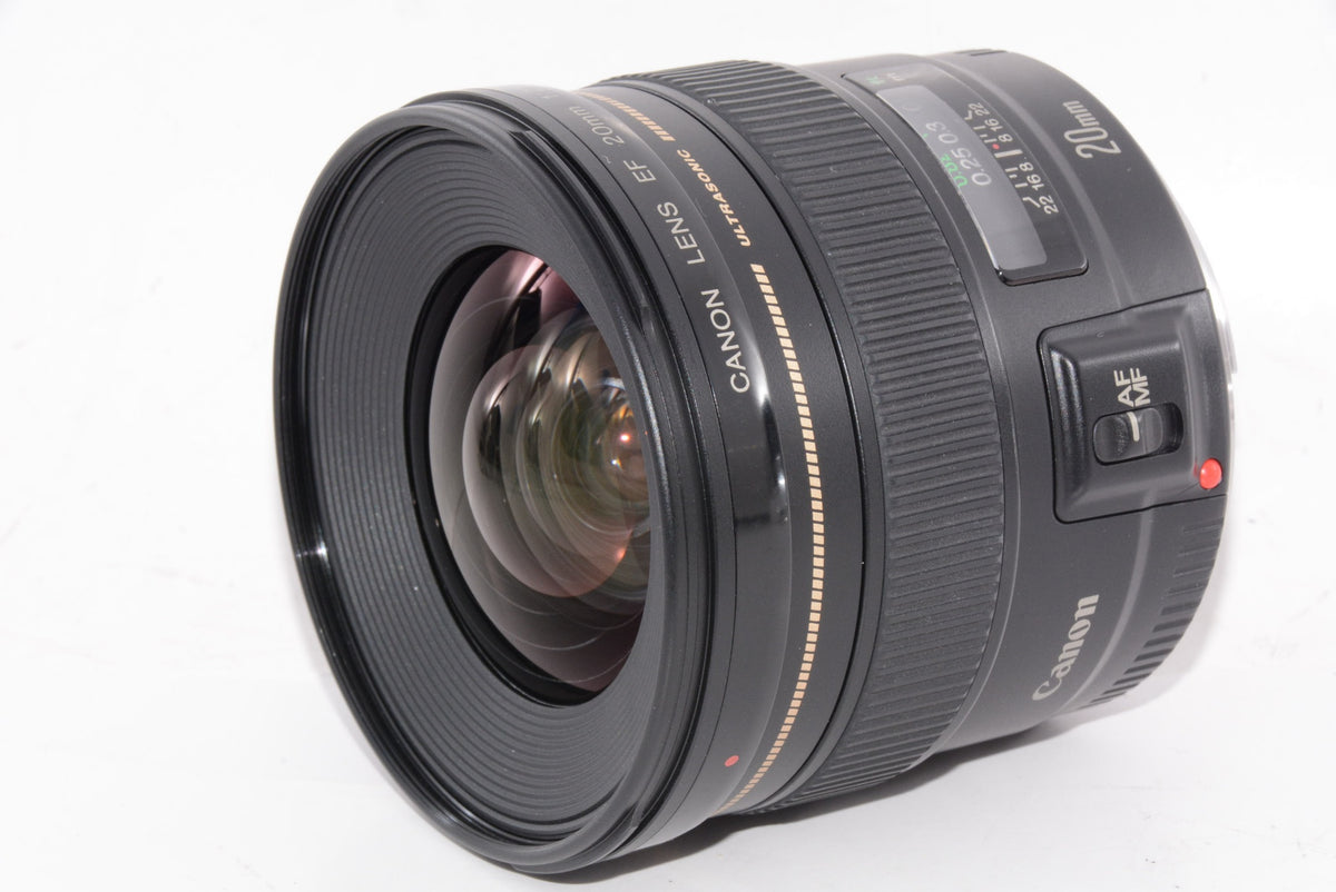 【外観特上級】Canon 単焦点レンズ EF20mm F2.8 USM フルサイズ対応