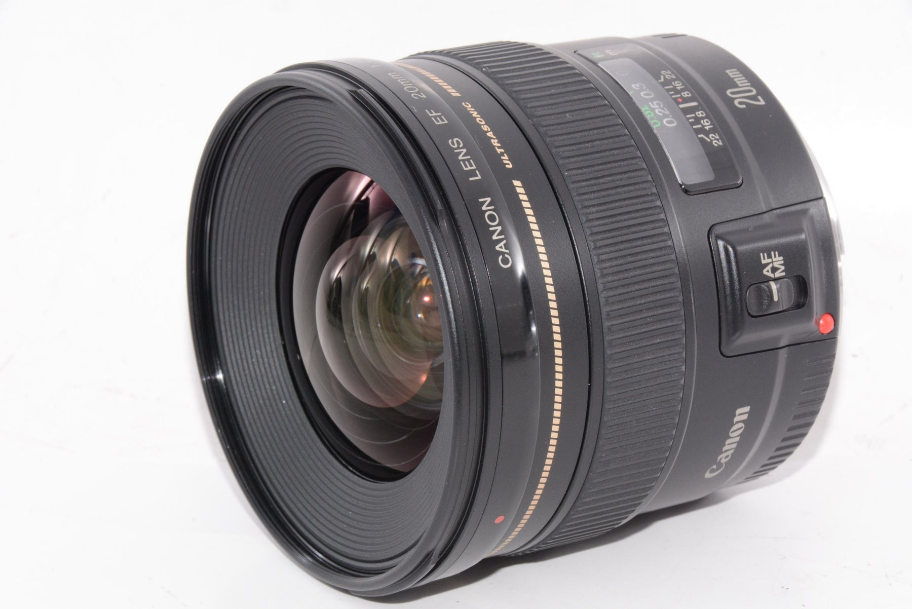 【外観特上級】Canon 単焦点レンズ EF20mm F2.8 USM フルサイズ対応