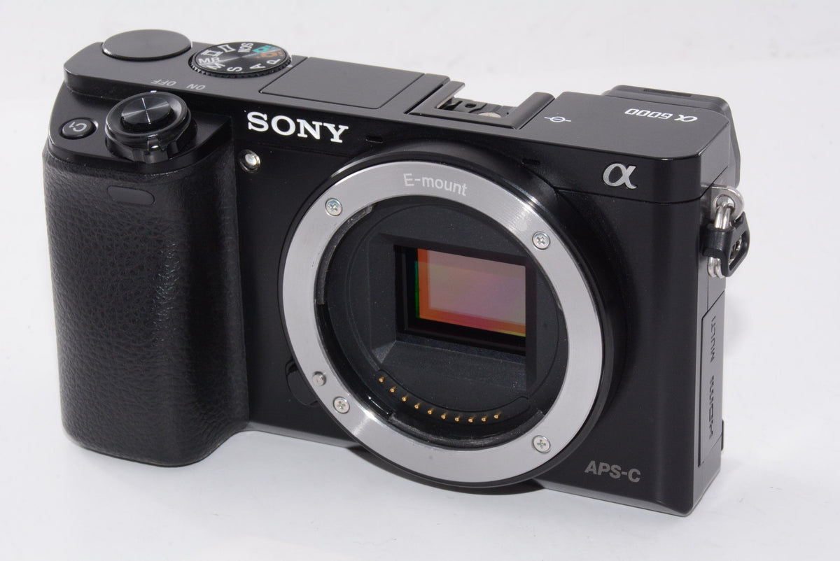 【外観特上級】SONY ミラーレス一眼 α6000 ボディ ブラック ILCE-6000 B