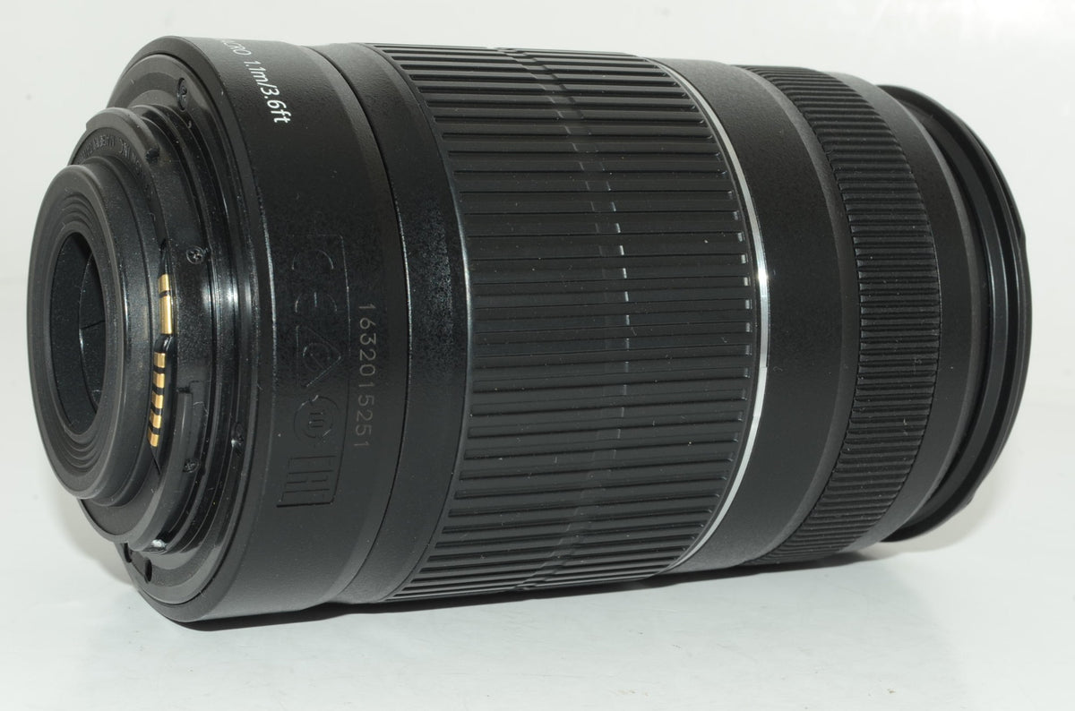 【外観特上級】Canon 望遠ズームレンズ EF-S55-250mm F4-5.6 IS II