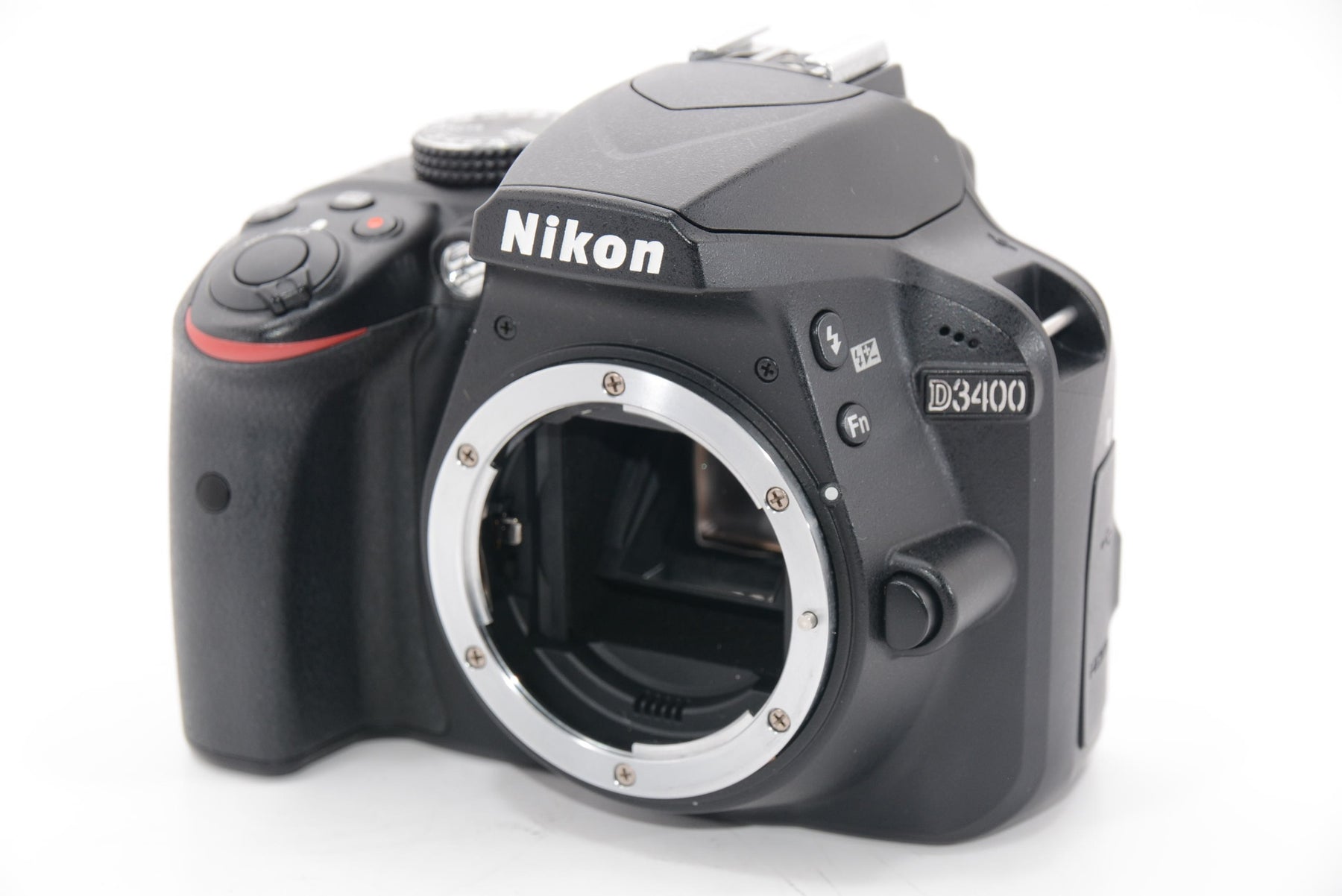 【外観特上級】Nikon デジタル一眼レフカメラ D3400 ダブルズームキット ブラック D3400WZBK