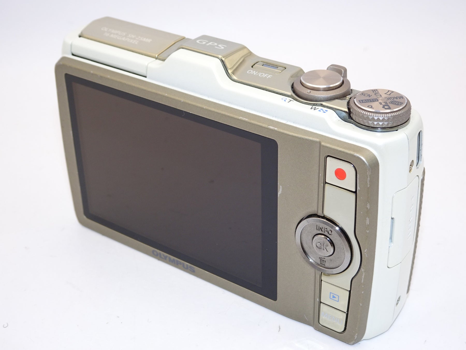 【外観並級】OLYMPUS デジタルカメラ SH-25MR ホワイト