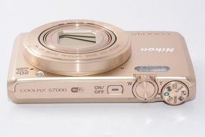 【外観並級】Nikon デジタルカメラ COOLPIX S7000 ゴールド
