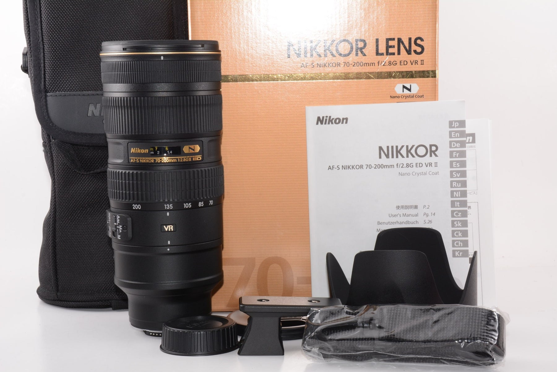 【外観特上級】Nikon 望遠ズームレンズ AF-S NIKKOR 70-200mm f/2.8G ED VR II フルサイズ対応