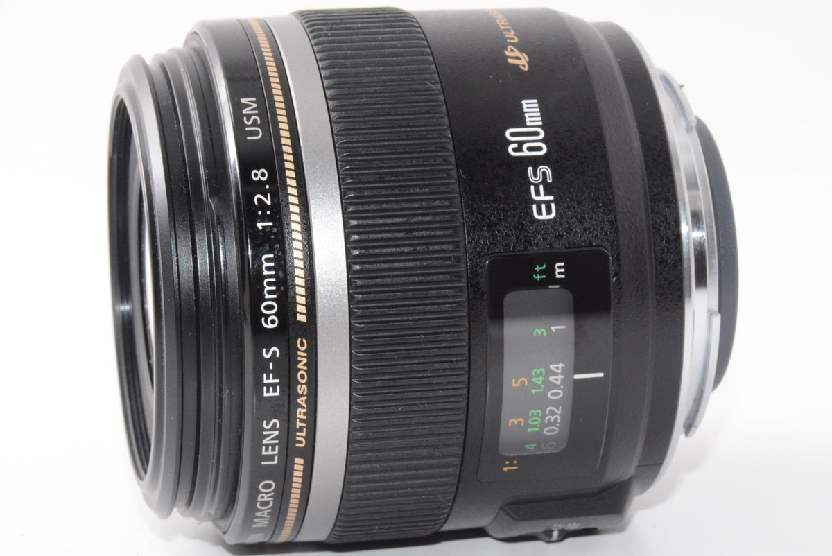 【外観並級】Canon 単焦点マクロレンズ EF-S60mm F2.8マクロ USM APS-C対応