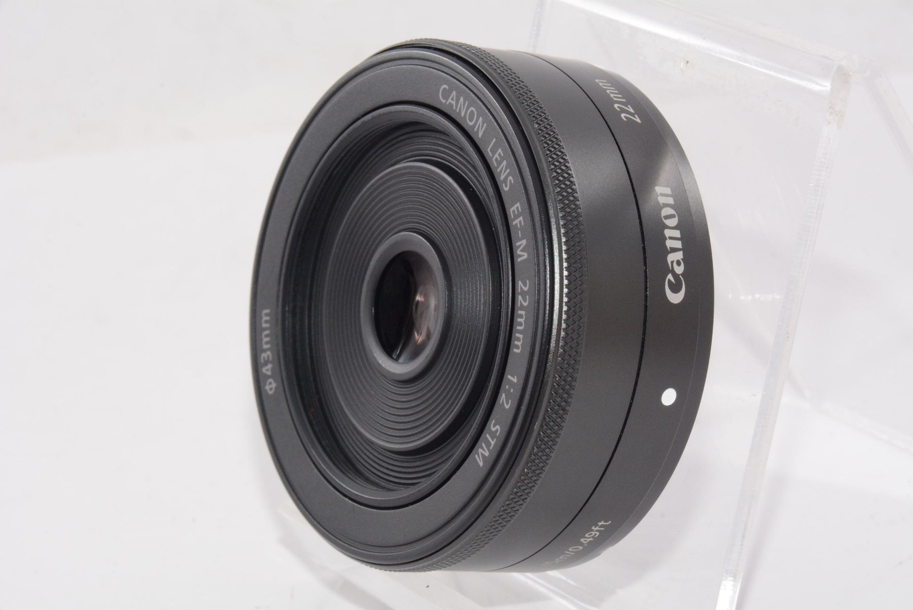 【外観特上級】Canon EF-M22mm F2 STM ミラーレス一眼対応