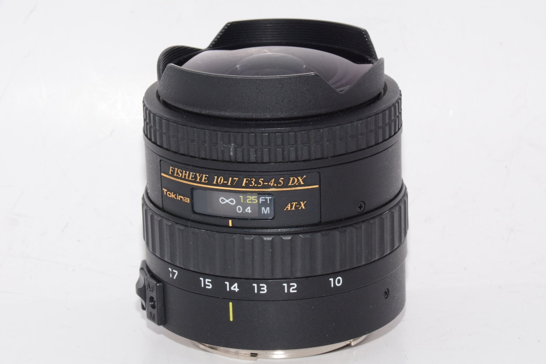 【外観並級】Tokina 魚眼ズームレンズ AT-X 107 DX Fisheye 10-17mm F3.5-4.5 キヤノン用