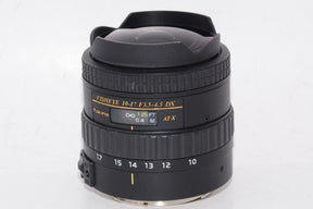 【外観並級】Tokina 魚眼ズームレンズ AT-X 107 DX Fisheye 10-17mm F3.5-4.5 キヤノン用