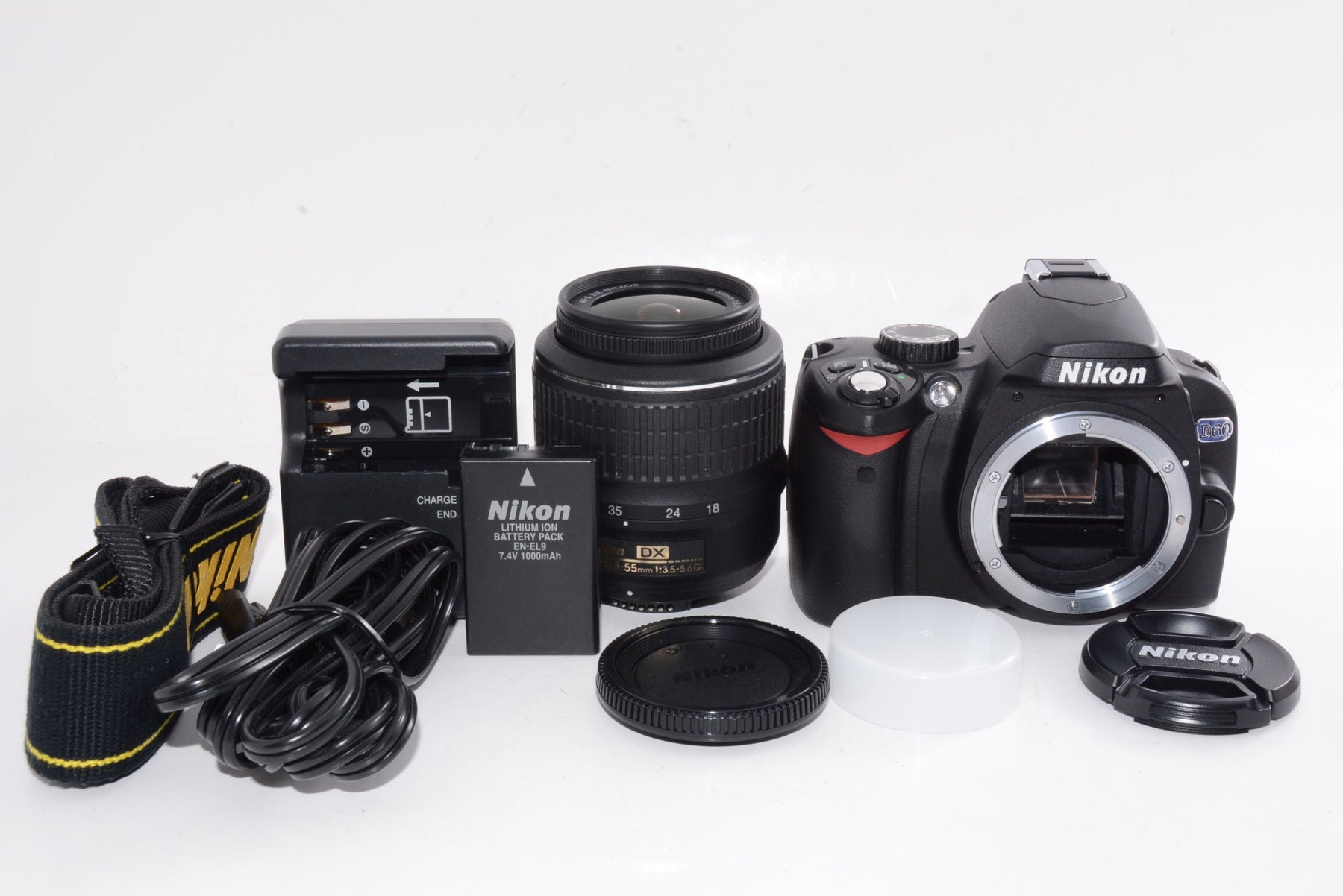 【外観特上級】Nikon デジタルカメラ D60 レンズキット D60LK