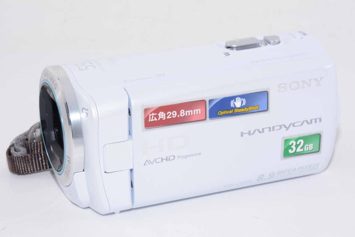 【外観特上級】SONY ソニー HDビデオカメラ Handycam CX270V