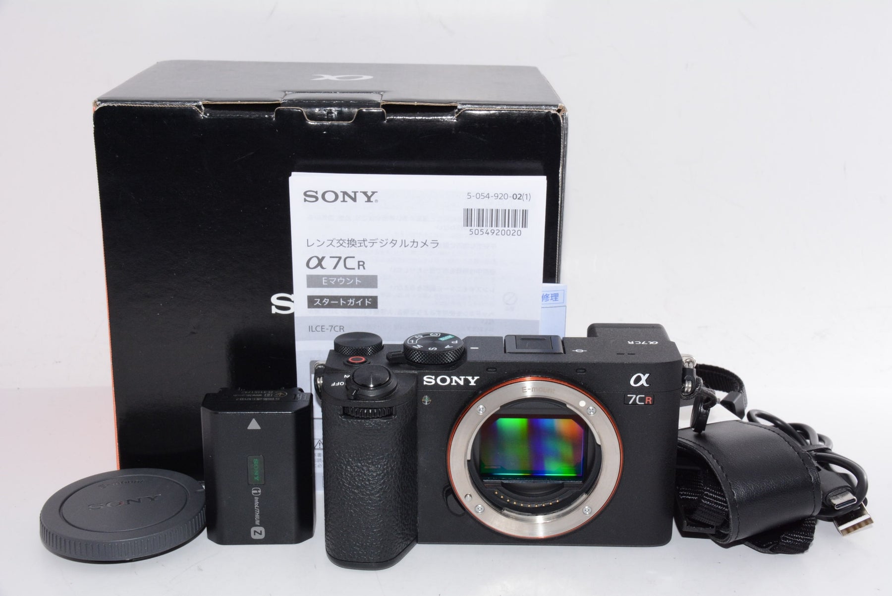 【ほぼ新品】ソニー/ミラーレス一眼カメラ α7CR ボディ ブラック/ILCE-7CR B
