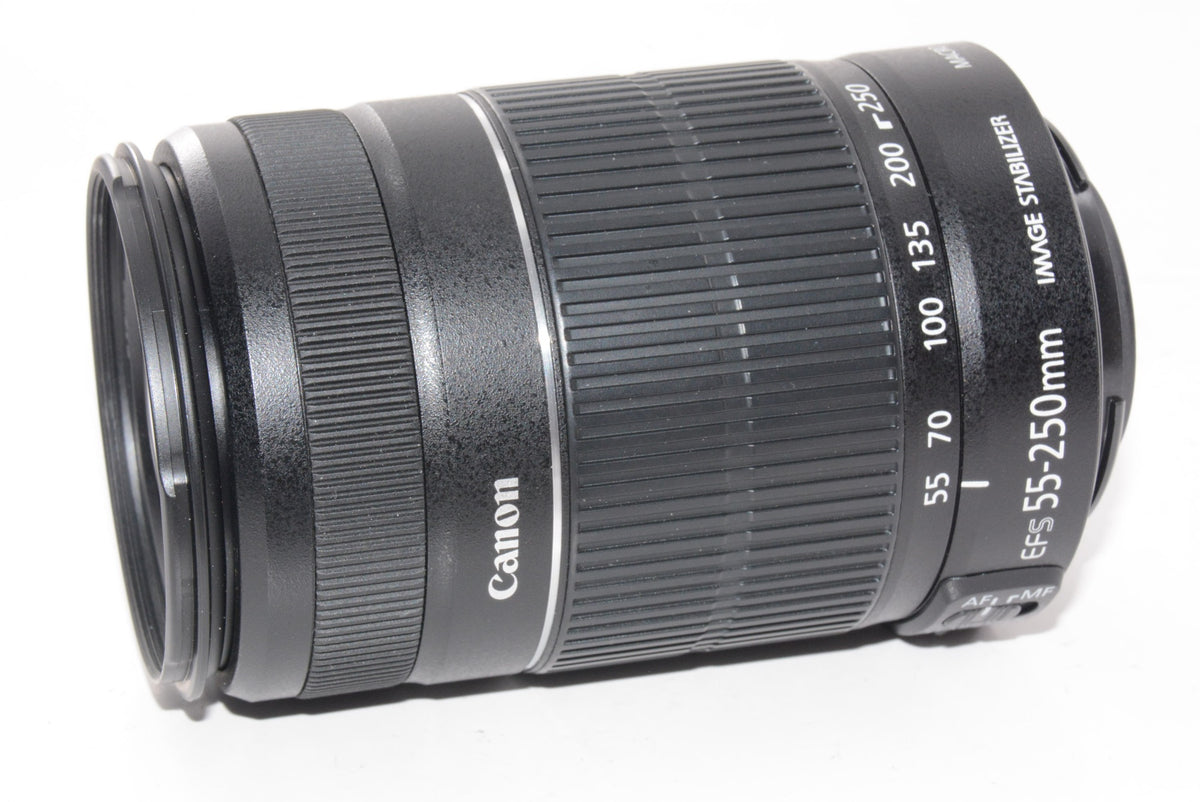 【外観特上級】Canon 望遠ズームレンズ EF-S55-250mm F4-5.6 IS II