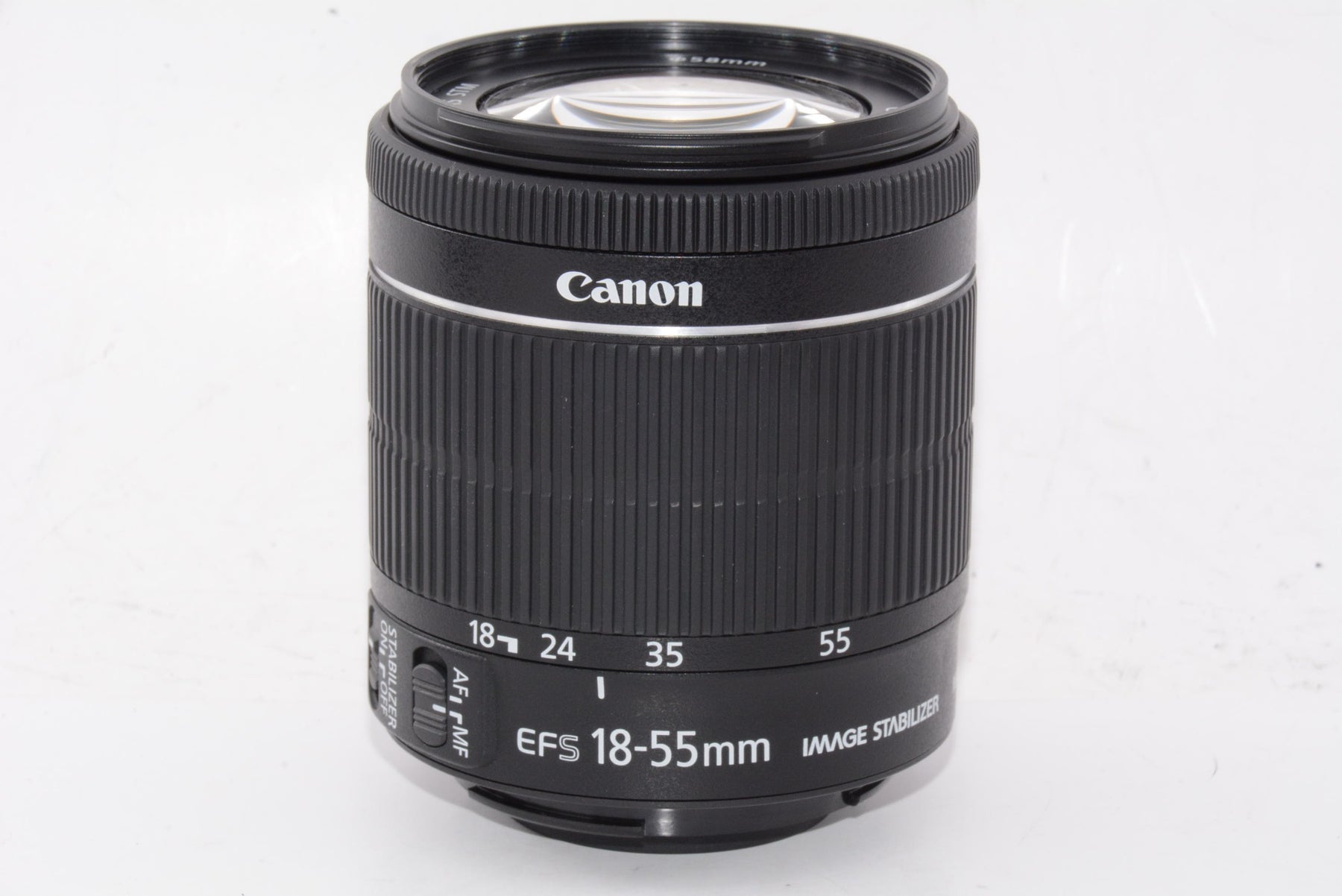 【外観特上級】Canon 標準ズームレンズ EF-S18-55mm F3.5-5.6 IS STM