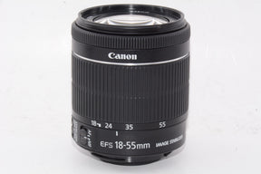 【外観特上級】Canon 標準ズームレンズ EF-S18-55mm F3.5-5.6 IS STM