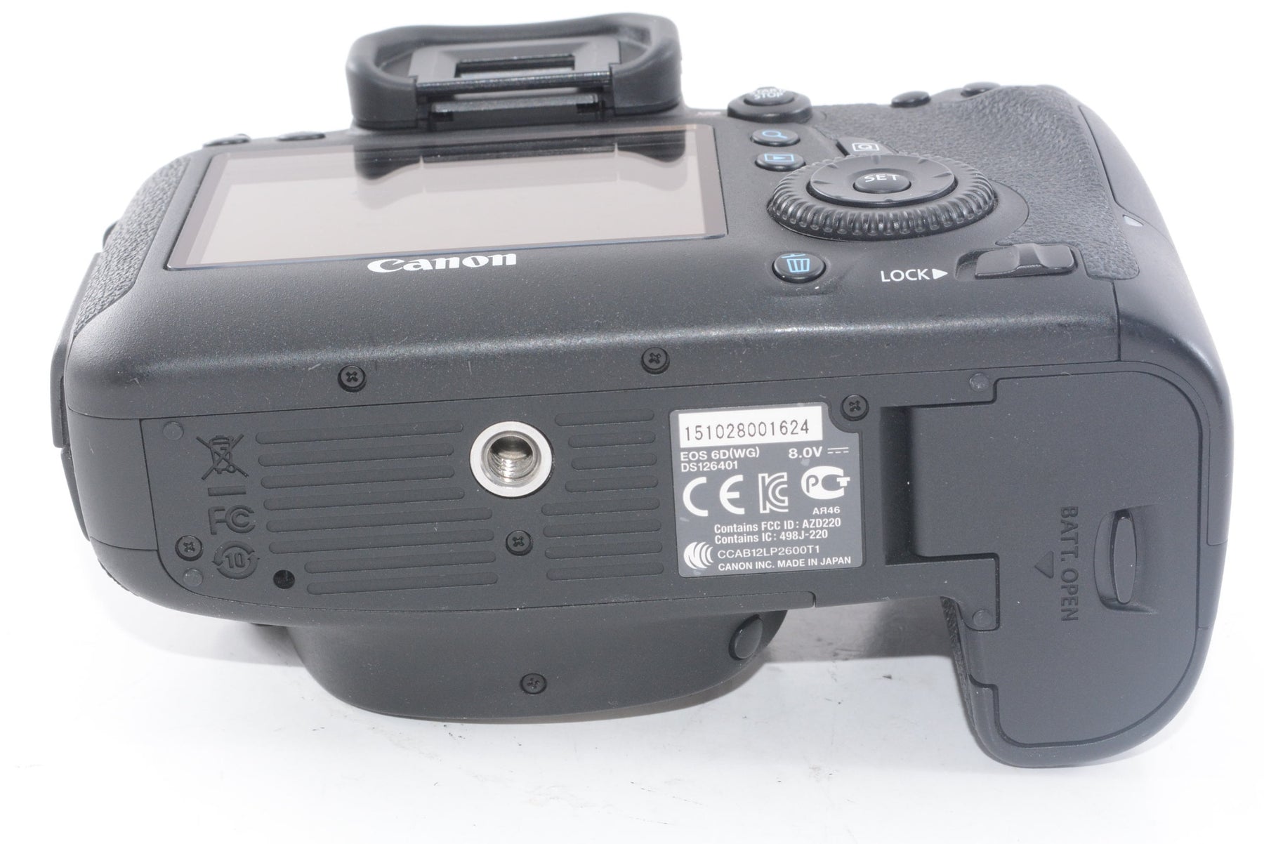 【外観特上級】Canon デジタル一眼レフカメラ EOS 6Dボディ EOS6D