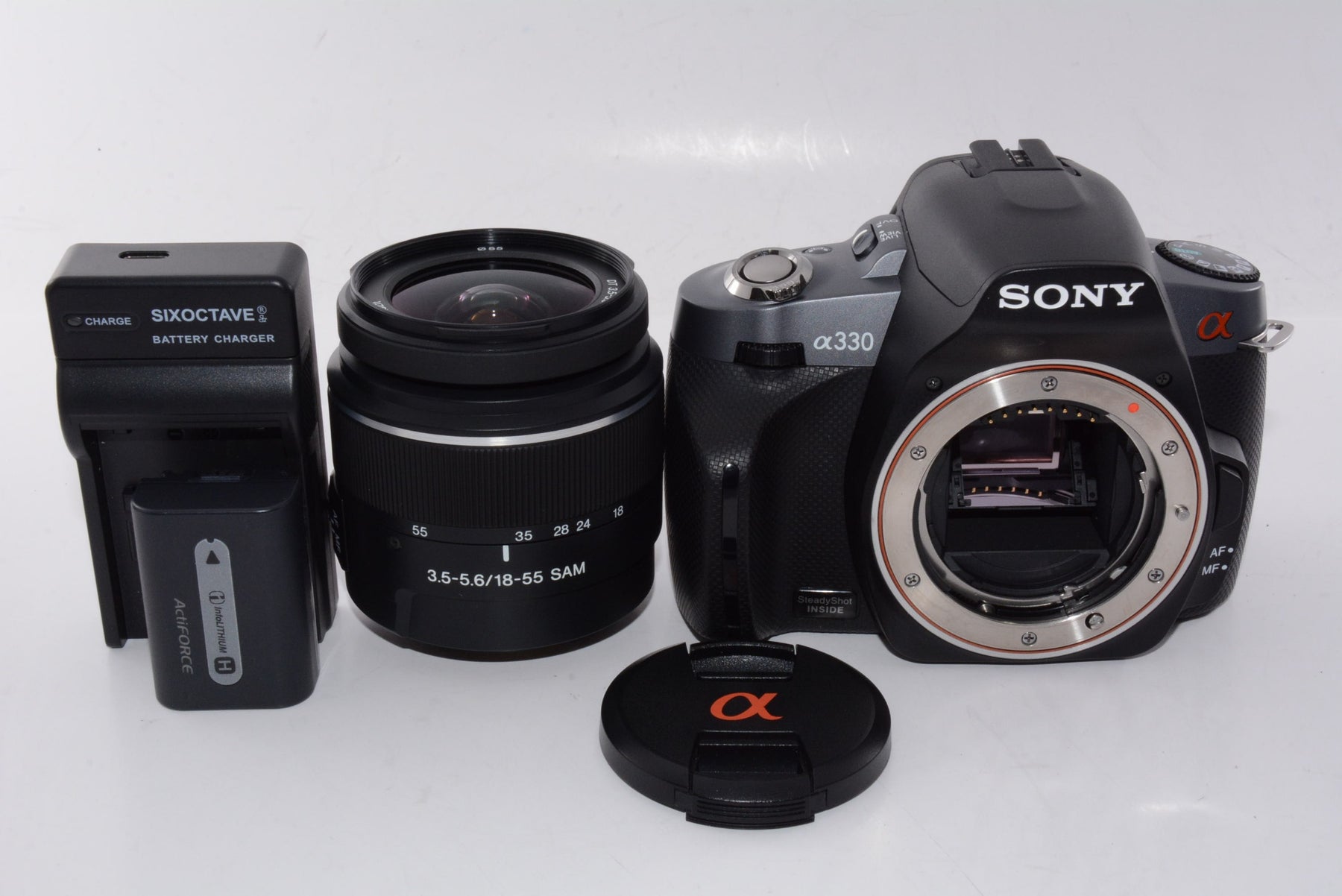 ソニー SONY α330 ズームレンズキット ブラック