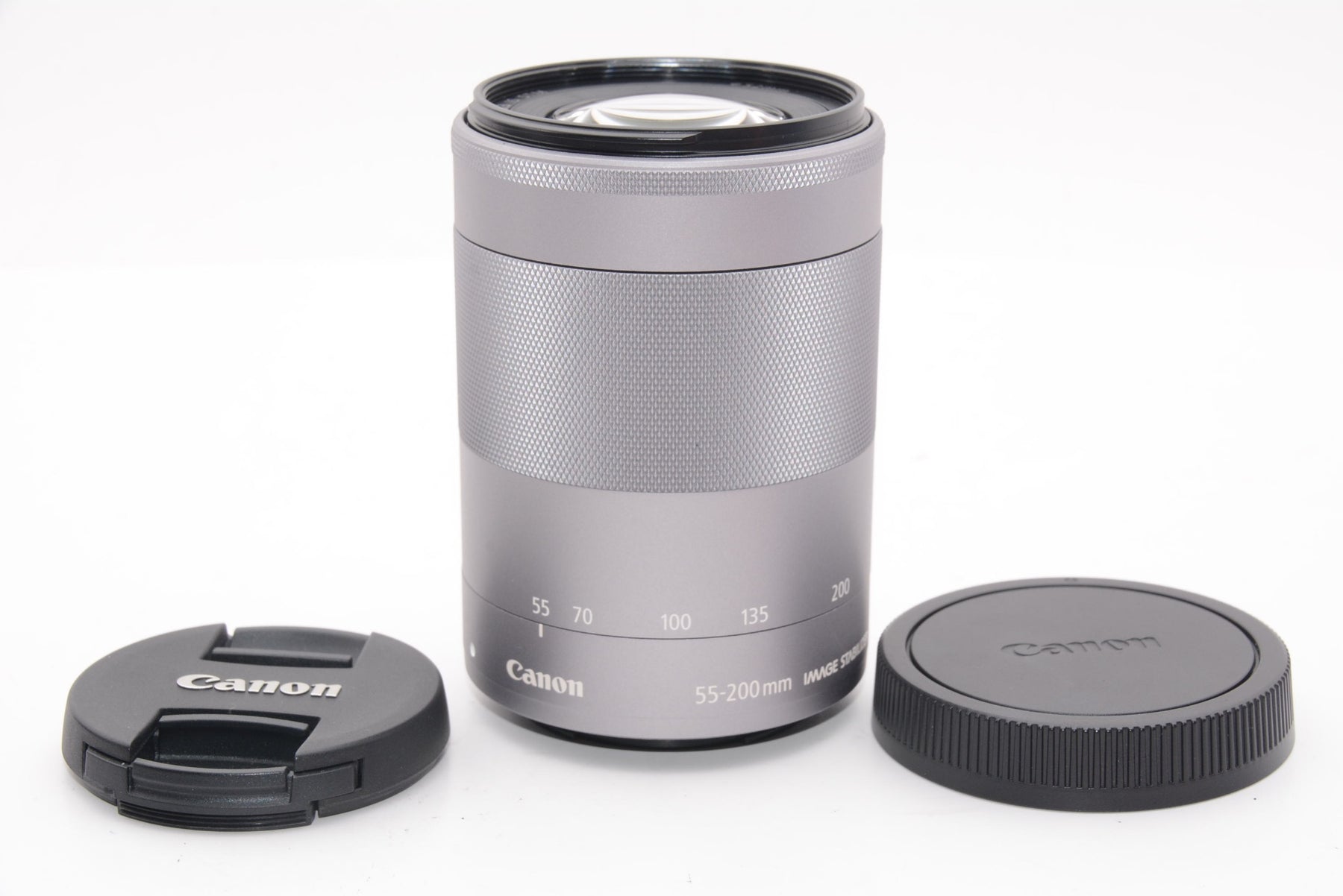 【外観特上級】Canon EF-M55-200mm F4.5-6.3 IS STM シルバー