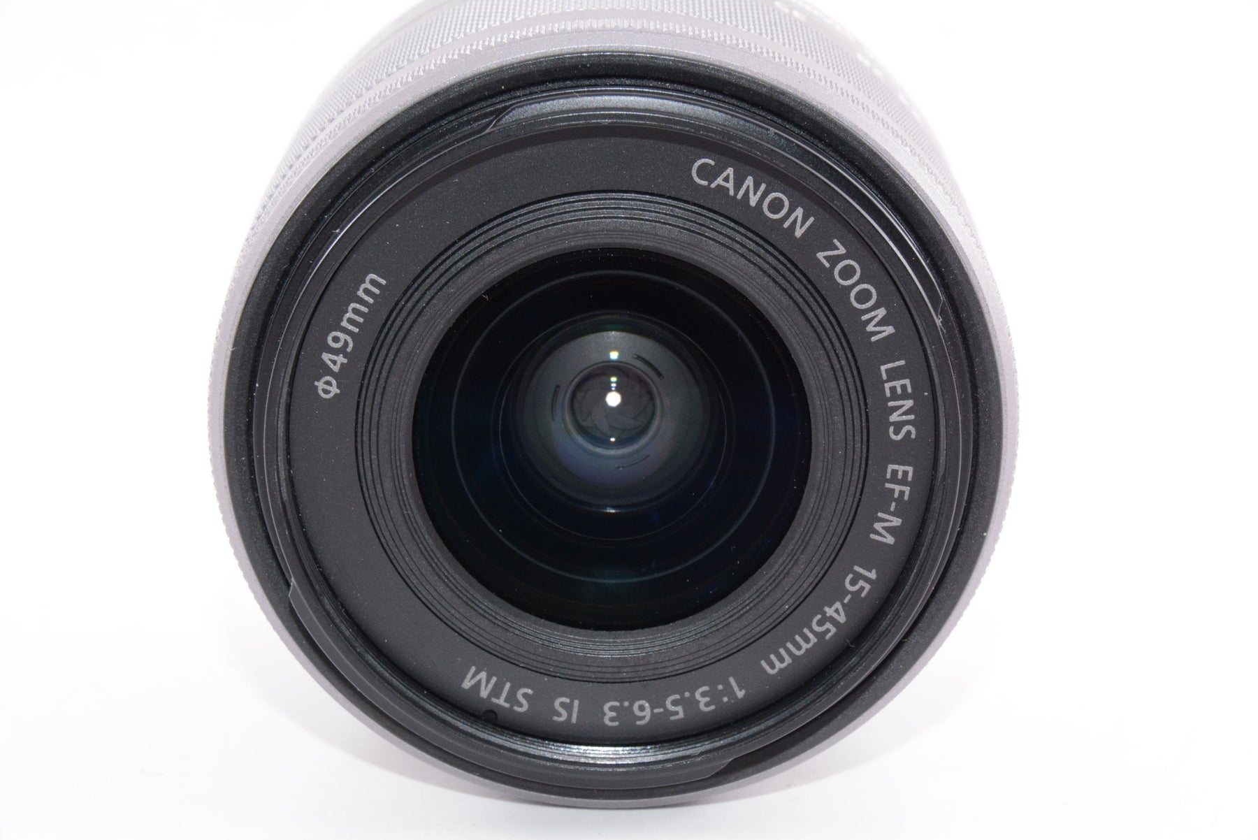 【外観特上級】Canon 標準ズームレンズ EF-M15-45mm F3.5-6.3IS STM(シルバー) ミラーレス一眼対応 EF-M15-45ISSTMSL